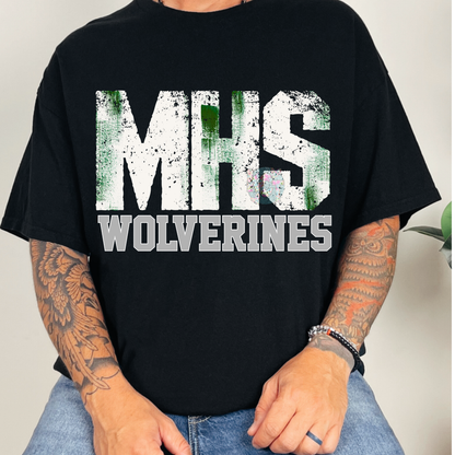 Wolverines distressed