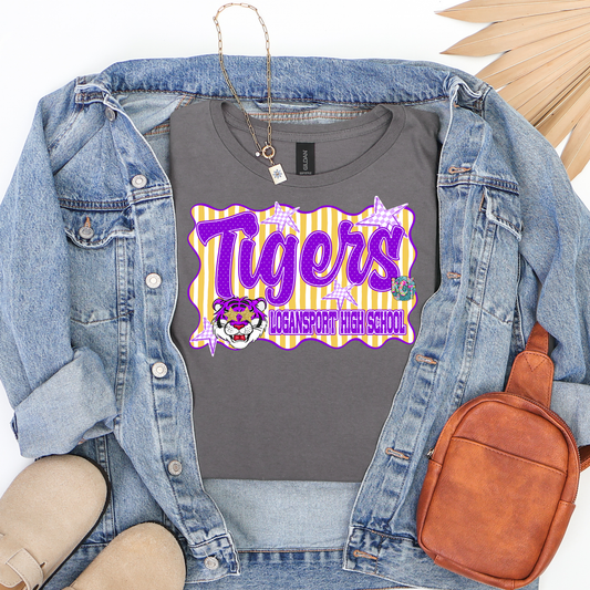 Fun Logansport Tigers Tee