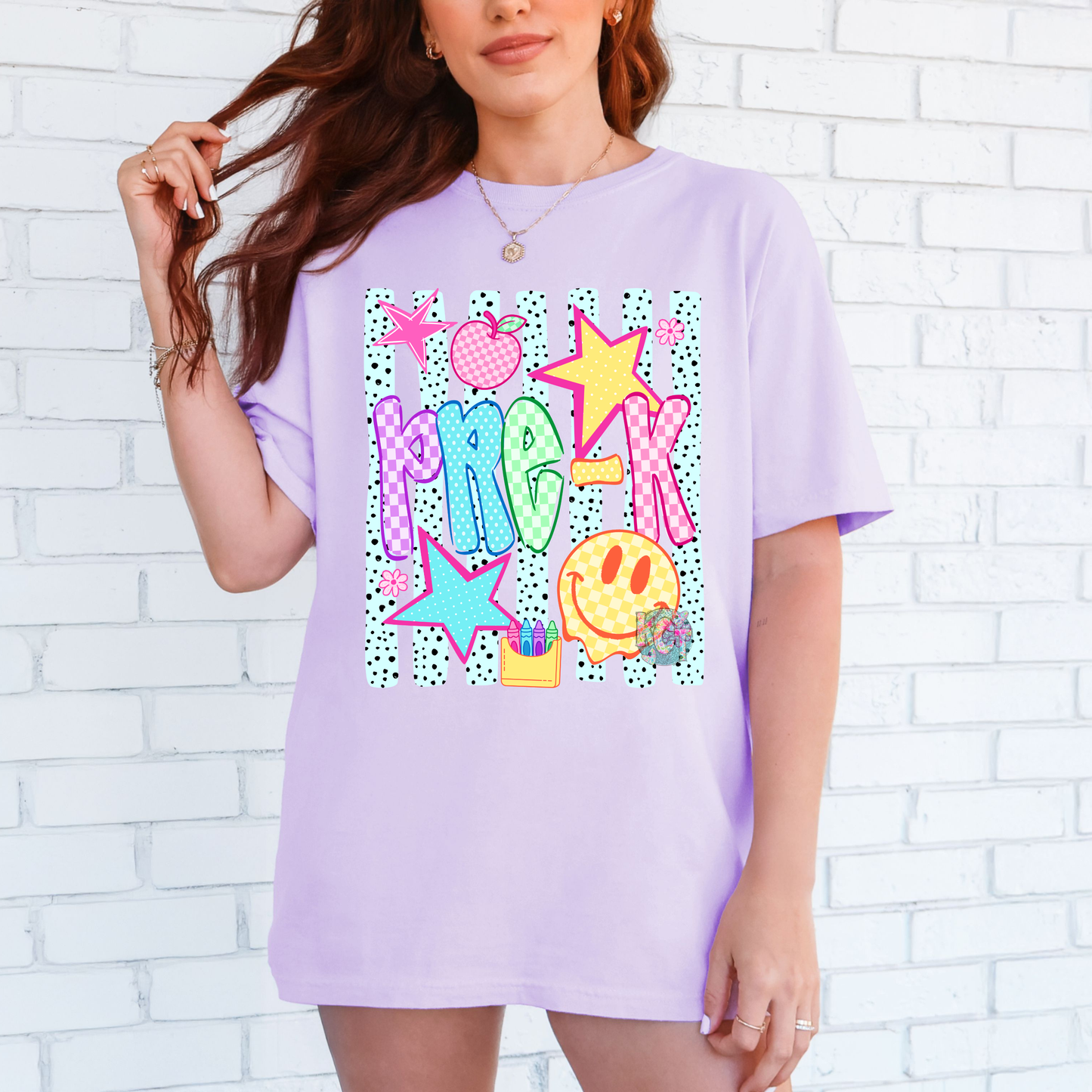 prek smiley tee