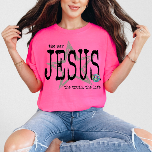 this way jesus tee