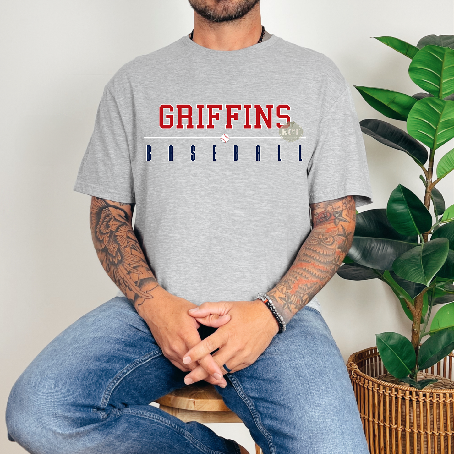 Griffins Baseball Tee