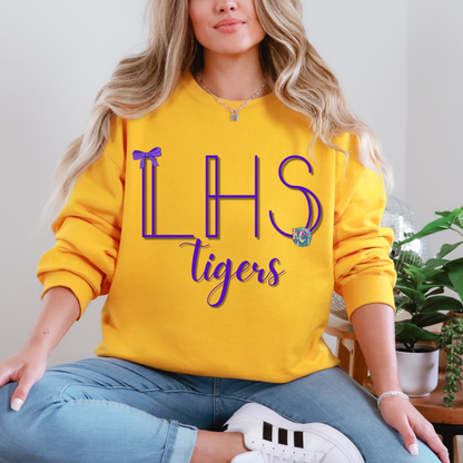 Logansport Tigers with Bow Tee