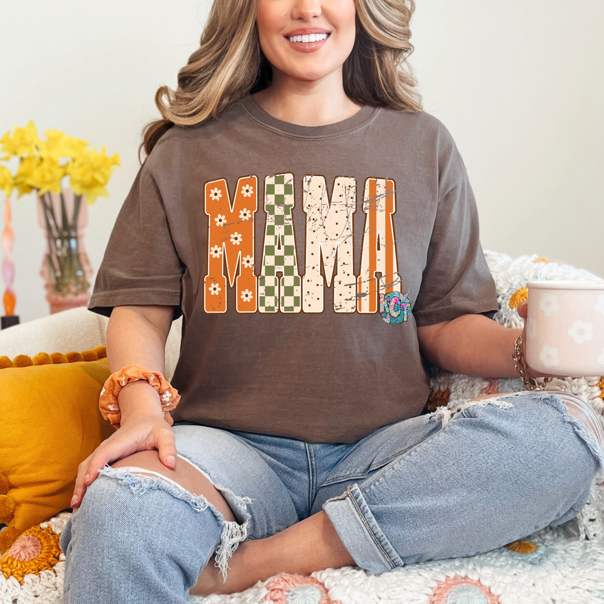 fall mama tee