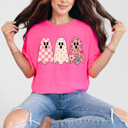 Breast Cancer Ghost Tee