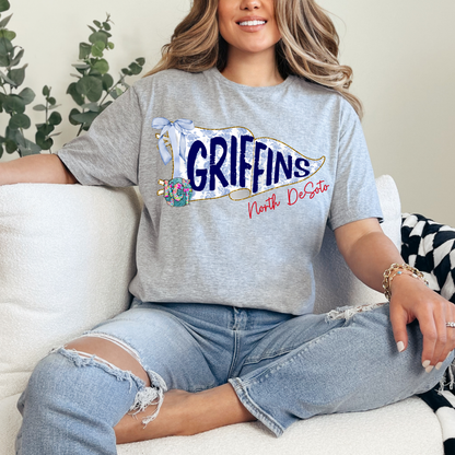 Griffins  Floral Pendant