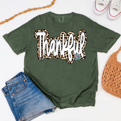 Thankful Cheetah tee