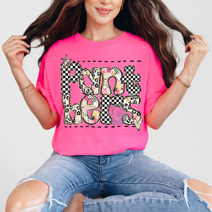 Panthers Checkered & Floral