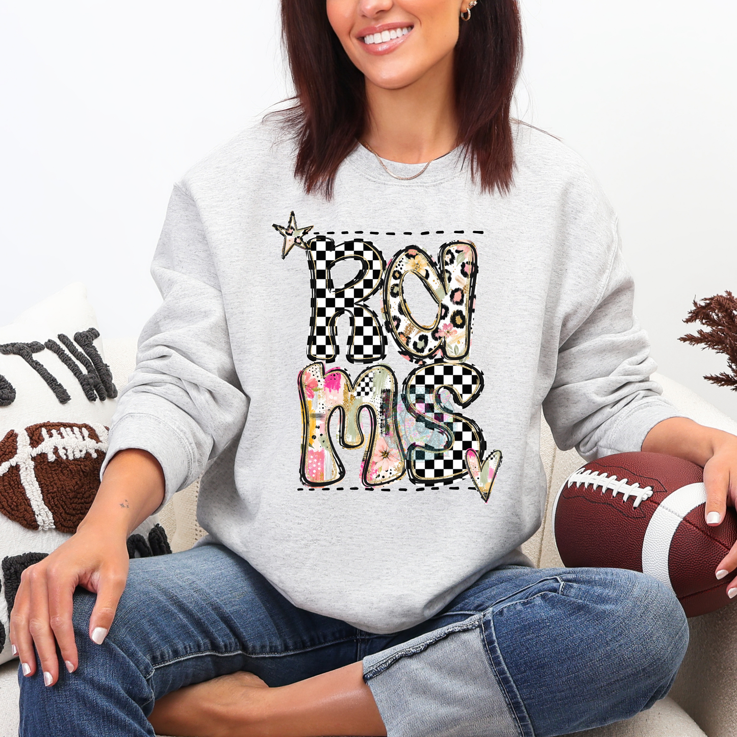 Rams Checkered & Floral