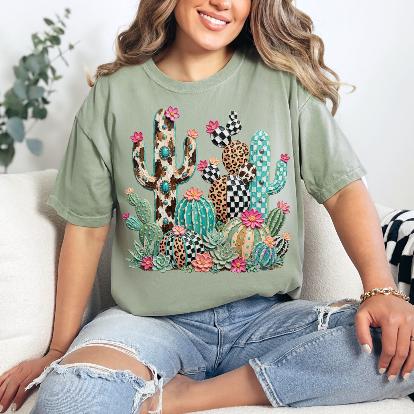 western cactus Tee