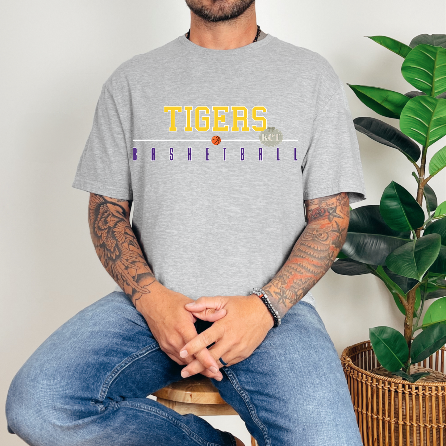Tigers Basketball Tee