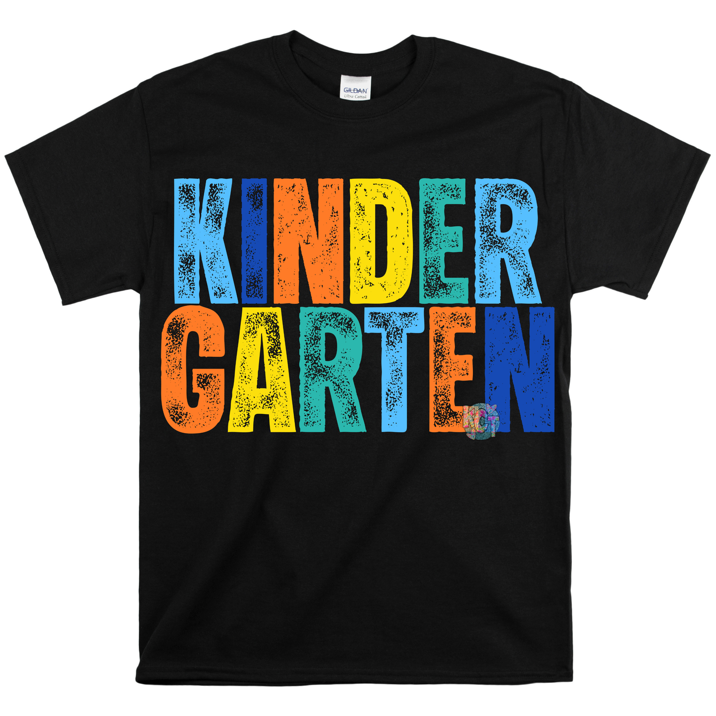kindergarten boy color tee