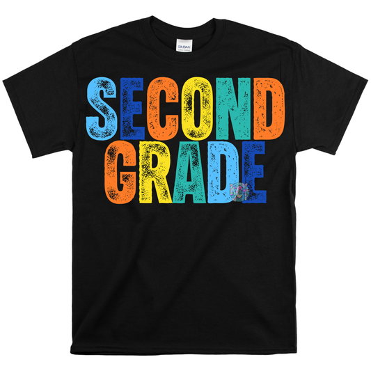 2nd grade boy color tee