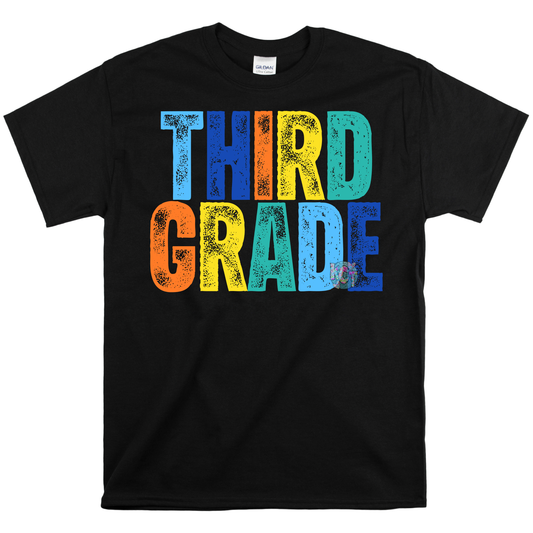 3rd grade boy color tee