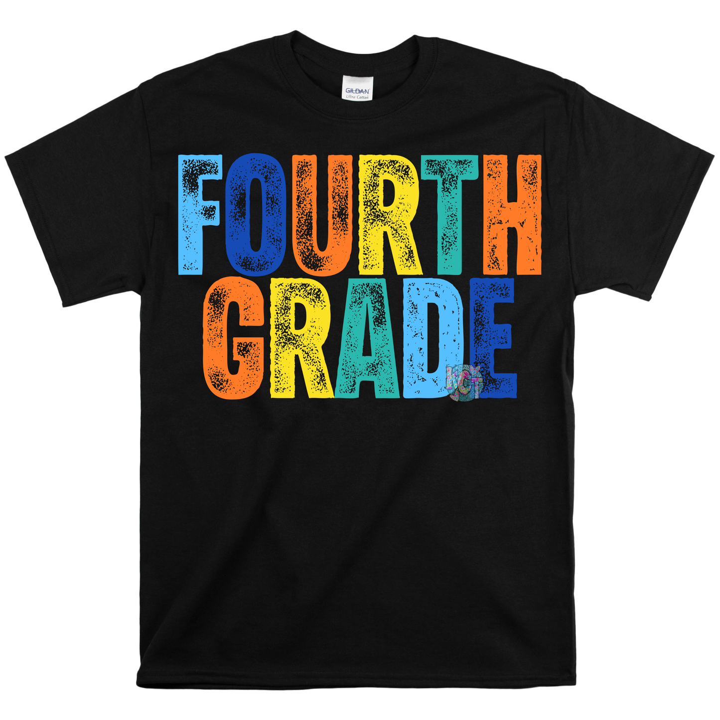 4th grade boy color tee