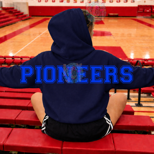 Pioneers Full Back Hoodie