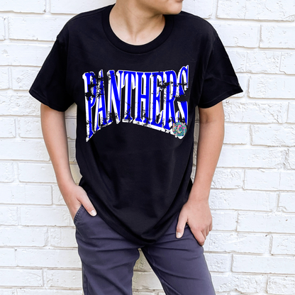 Panthers Distressed Tee