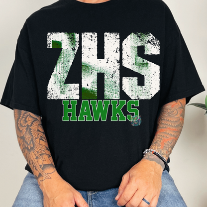 Hawks distressed
