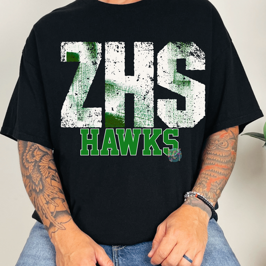 Hawks distressed