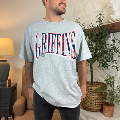 Griffins distressed Tee