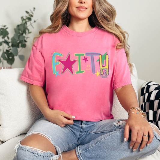 Faith with star tee