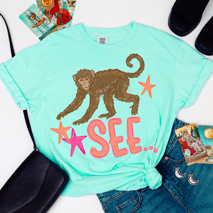 Monkey See Tee