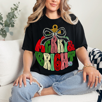 Merry and Bright Tee