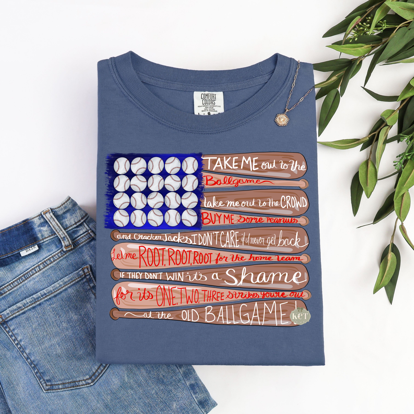 Take me out the ballgame tee
