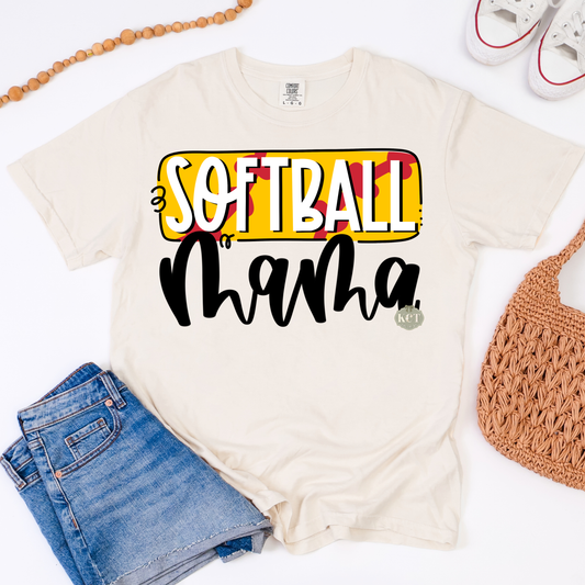 Softball mama Tee