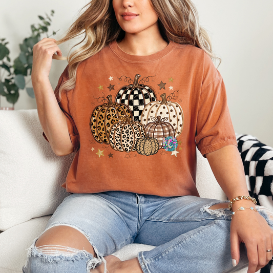 pumpkin trio tee