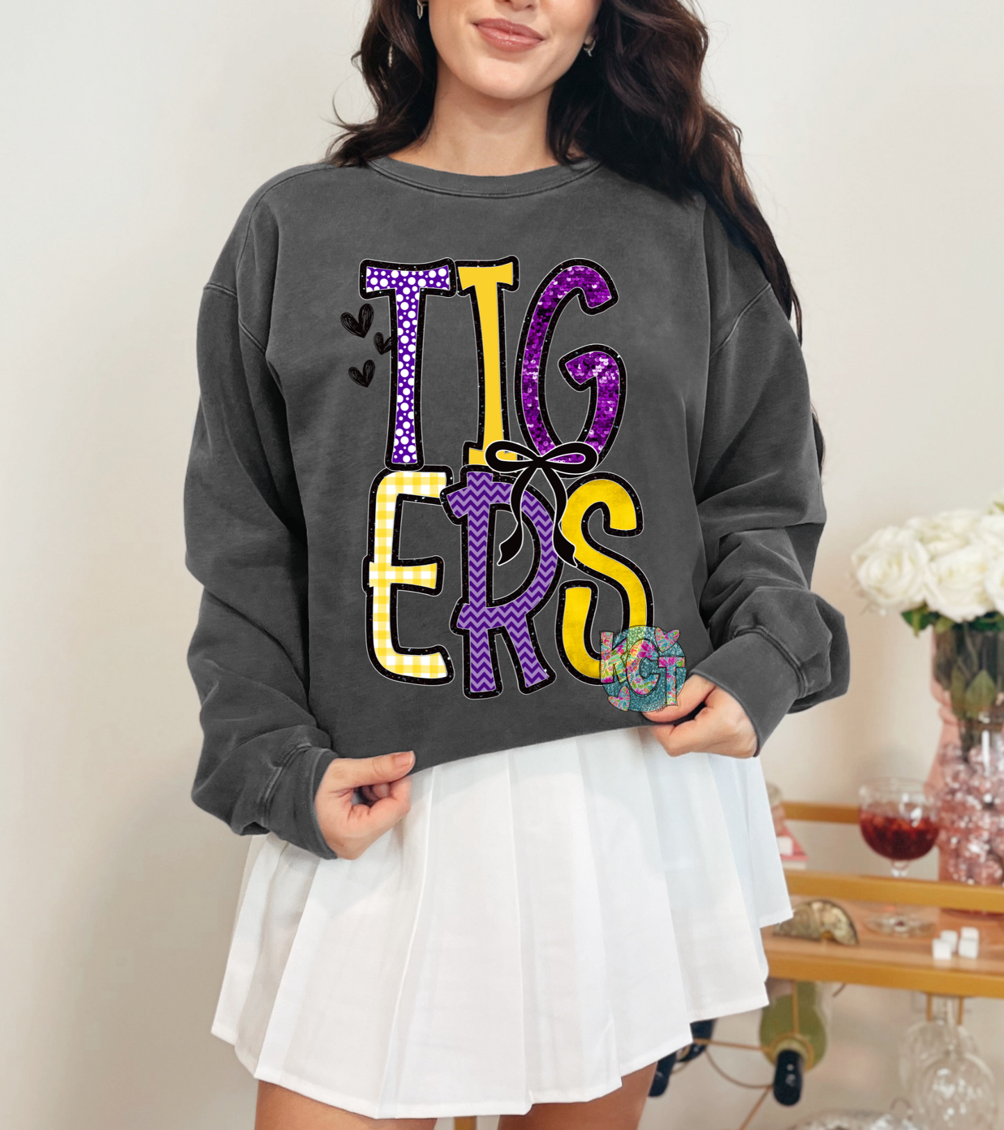 Tigers Glitter Tee