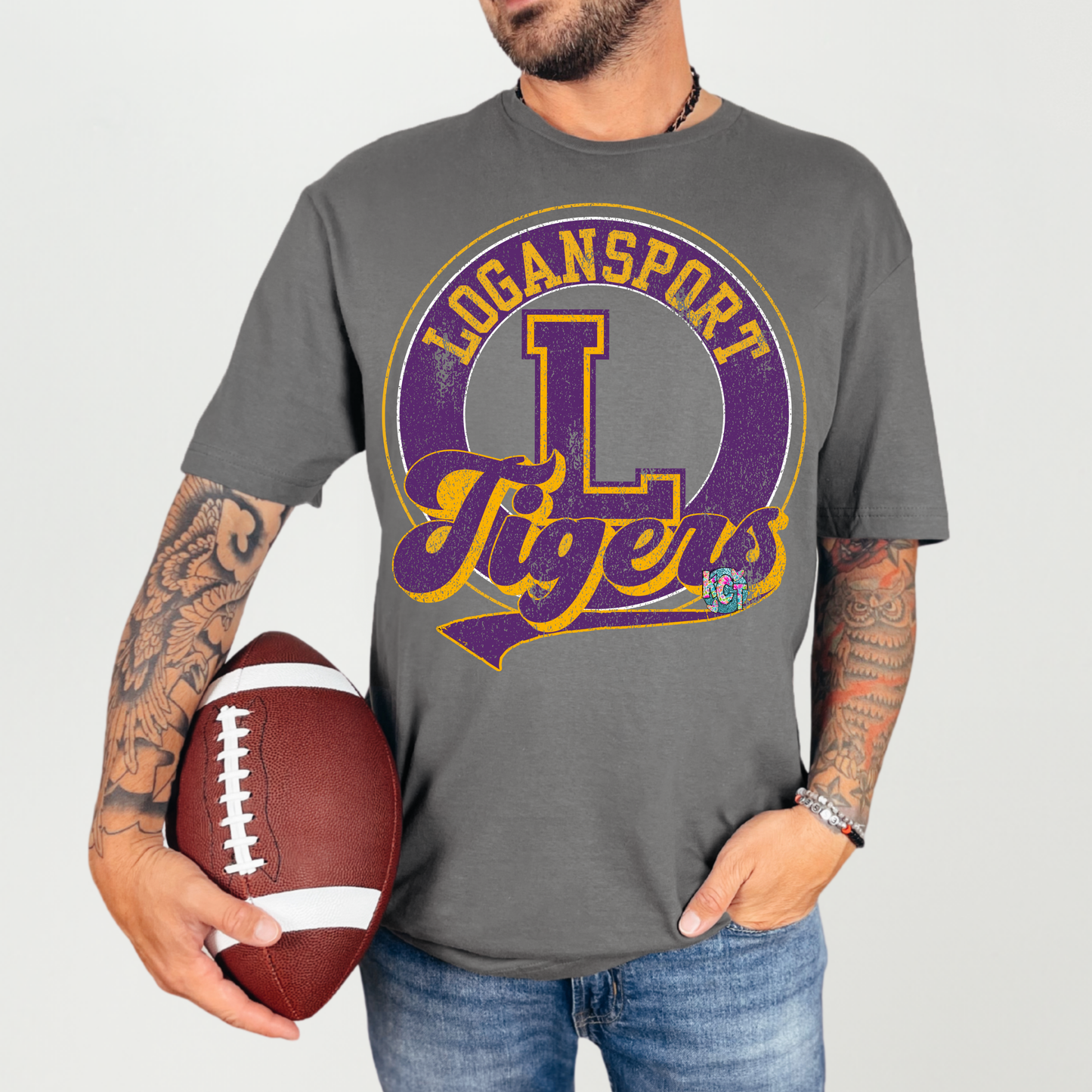 Logansport Tigers Circle Tee
