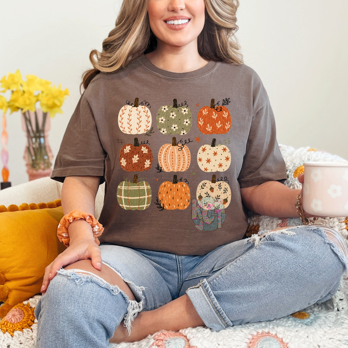 Fall Pumpkins Tee