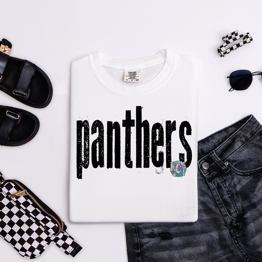 Panthers Typography Tee