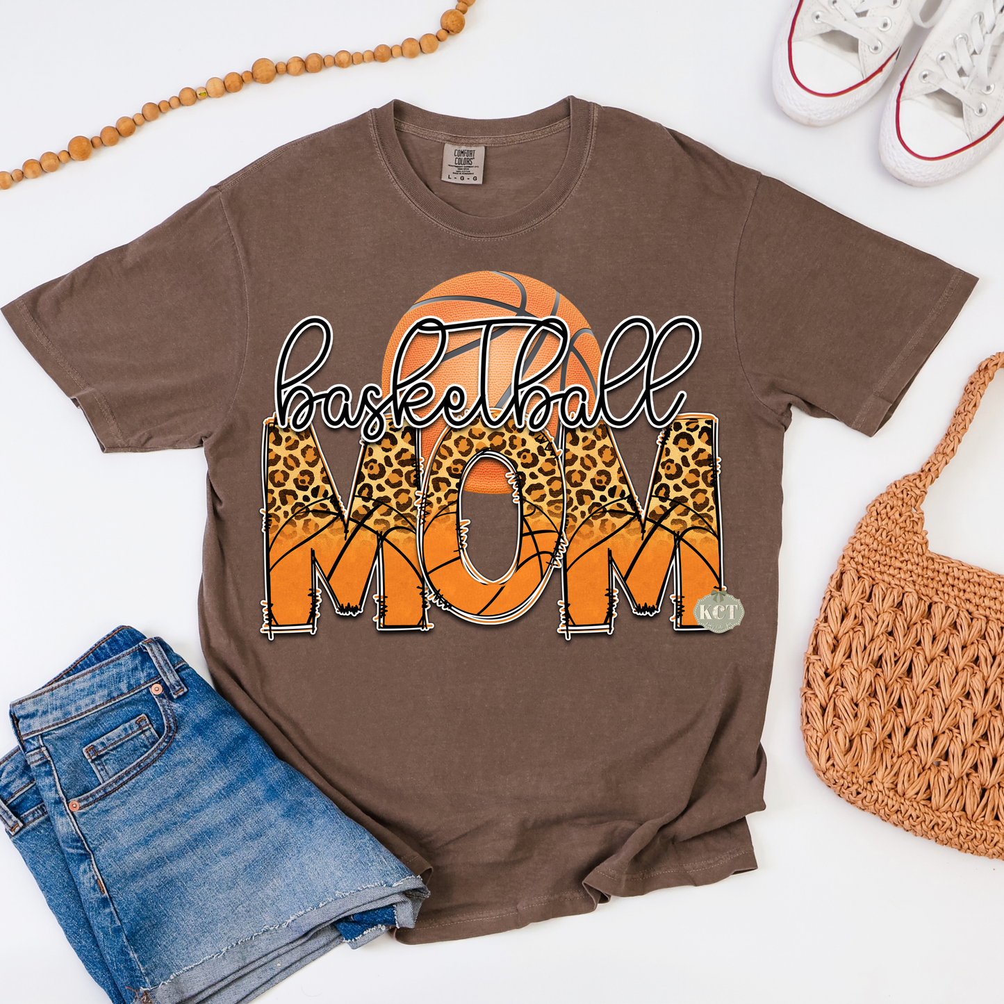 Basketball mom tee