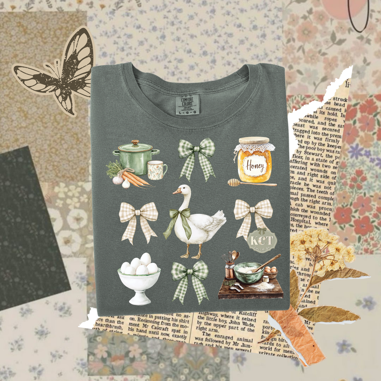 Farmhouse Patchwork Tee