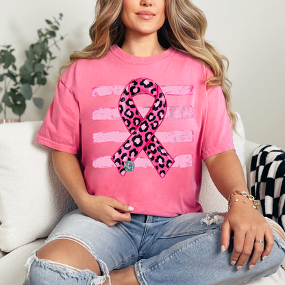 Breast Cancer Ribbon Tee