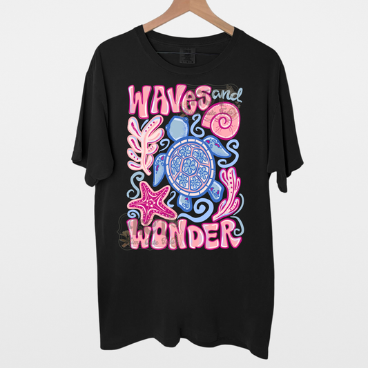 Waves and Wonder Tee