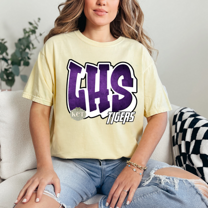 Tigers graffiti Tee