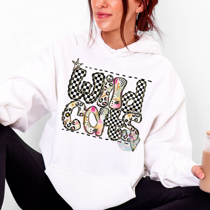 Wildcats Checkered & Floral