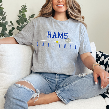 Rams Softball Tee