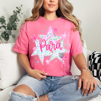 Para with Stars Tee