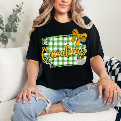 Cavaliers Gingham Tee