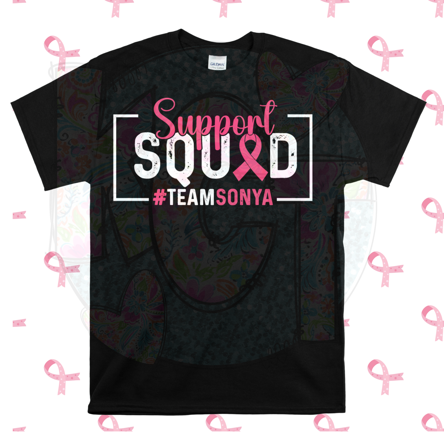 Team Sonya Breast Cancer Fundraiser Tee